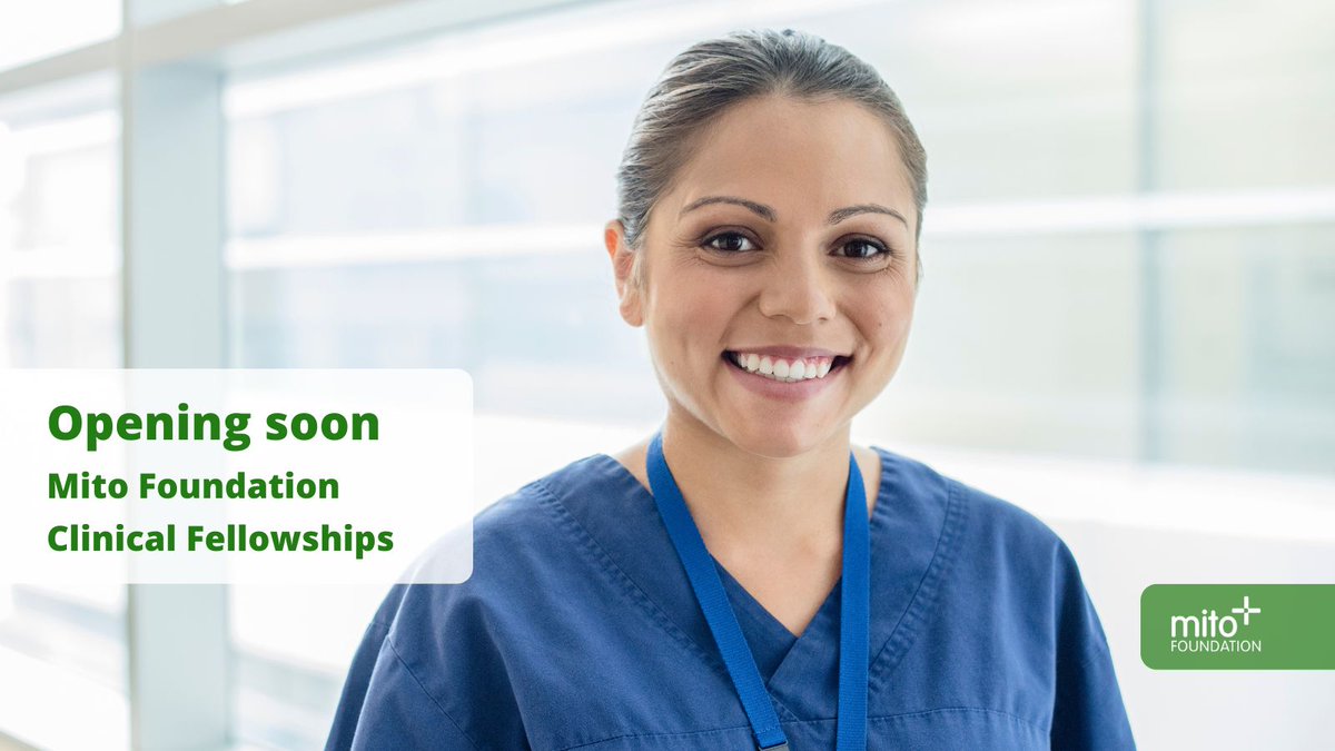 🌟 The Mito Foundation Clinical Fellowship Round 2025 opens on 5 May!

These clinical fellowships support exceptional health professionals in mitochondrial disease (mito) care.

⬇️Learn more
mito.org.au/clinical-fello…

#ClinicalFellowship #MitochondrialDisease