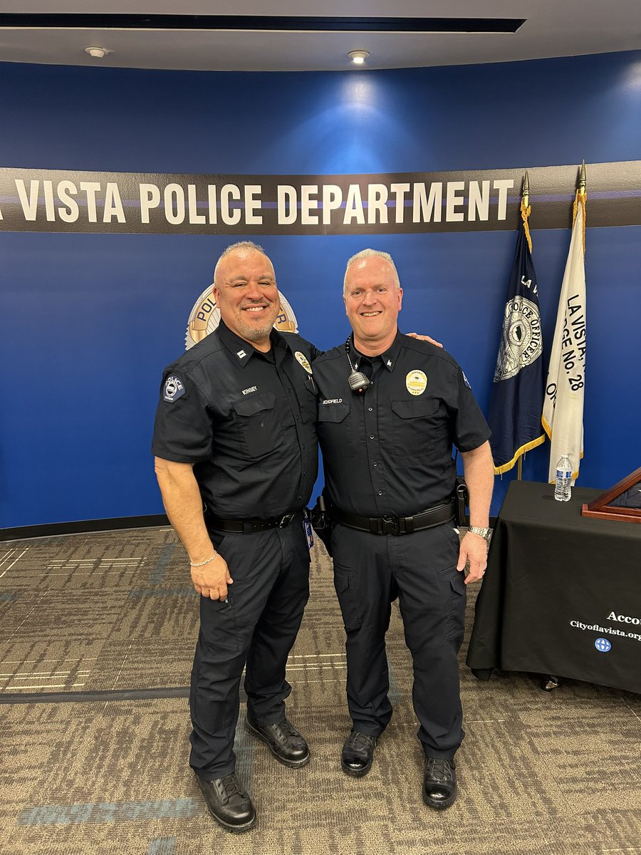 Chief Schofield (@chiefschofield) on Twitter photo Today was a bittersweet day <a href="/lavistapolice/">La Vista Police</a>. We celebrated the retirement of our friend and colleague Captain Jeremy Kinsey. Jeremy has spent 35 years in public service, 31 years <a href="/CityofLaVista/">@cityoflavista</a>. He will continue his career as the Chief <a href="/CityofBlair/">City of Blair, NE</a>. Congratulations, my friend. Today was a bittersweet day <a href="/lavistapolice/">La Vista Police</a>. We celebrated the retirement of our friend and colleague Captain Jeremy Kinsey. Jeremy has spent 35 years in public service, 31 years <a href="/CityofLaVista/">@cityoflavista</a>. He will continue his career as the Chief <a href="/CityofBlair/">City of Blair, NE</a>. Congratulations, my friend.