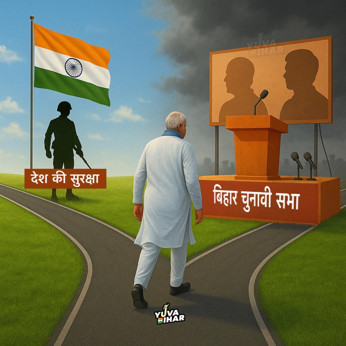 मोदी के लिए देश नहीं, बिहार चुनाव सर्वोपरि है।

#PahalgamTerroristAttack