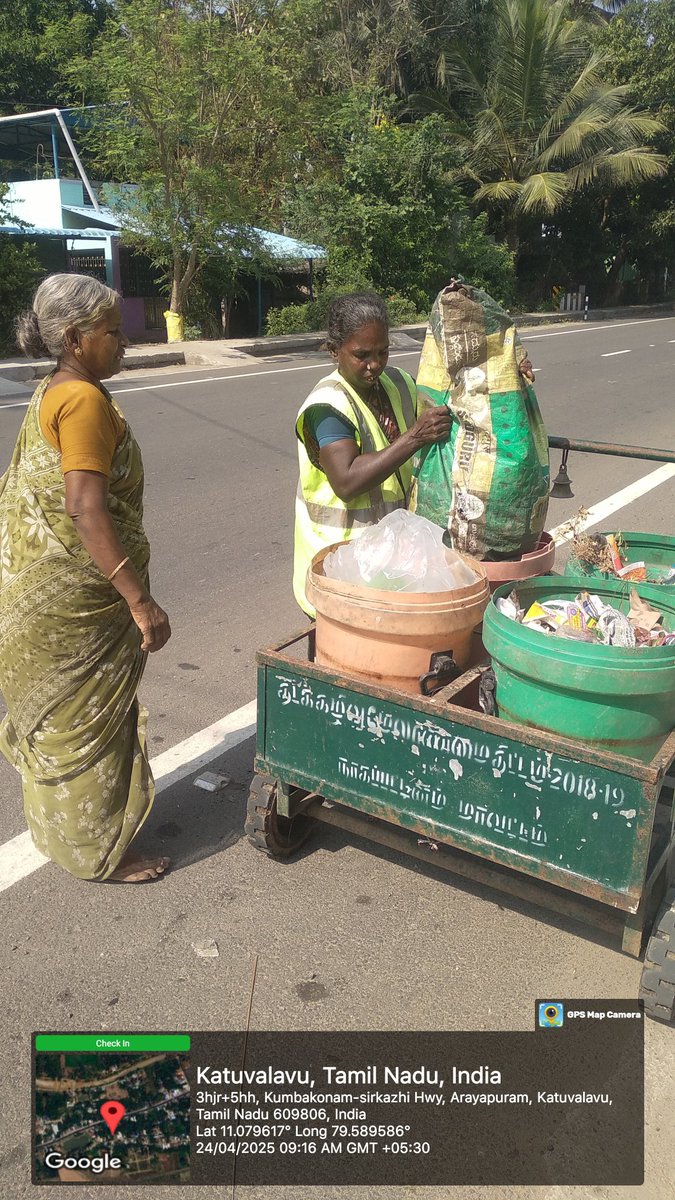 SbmGmyd_Media's tweet photo. Ensuring Daily Waste Collection In Mayiladuthurai District
@tnrdpr
@TNSanitation
@swachhbharat
@MoRD_GoI
#SBMG #Mayiladuthurai #Dailywastecollection https://t.co/PVsaDWDpgo