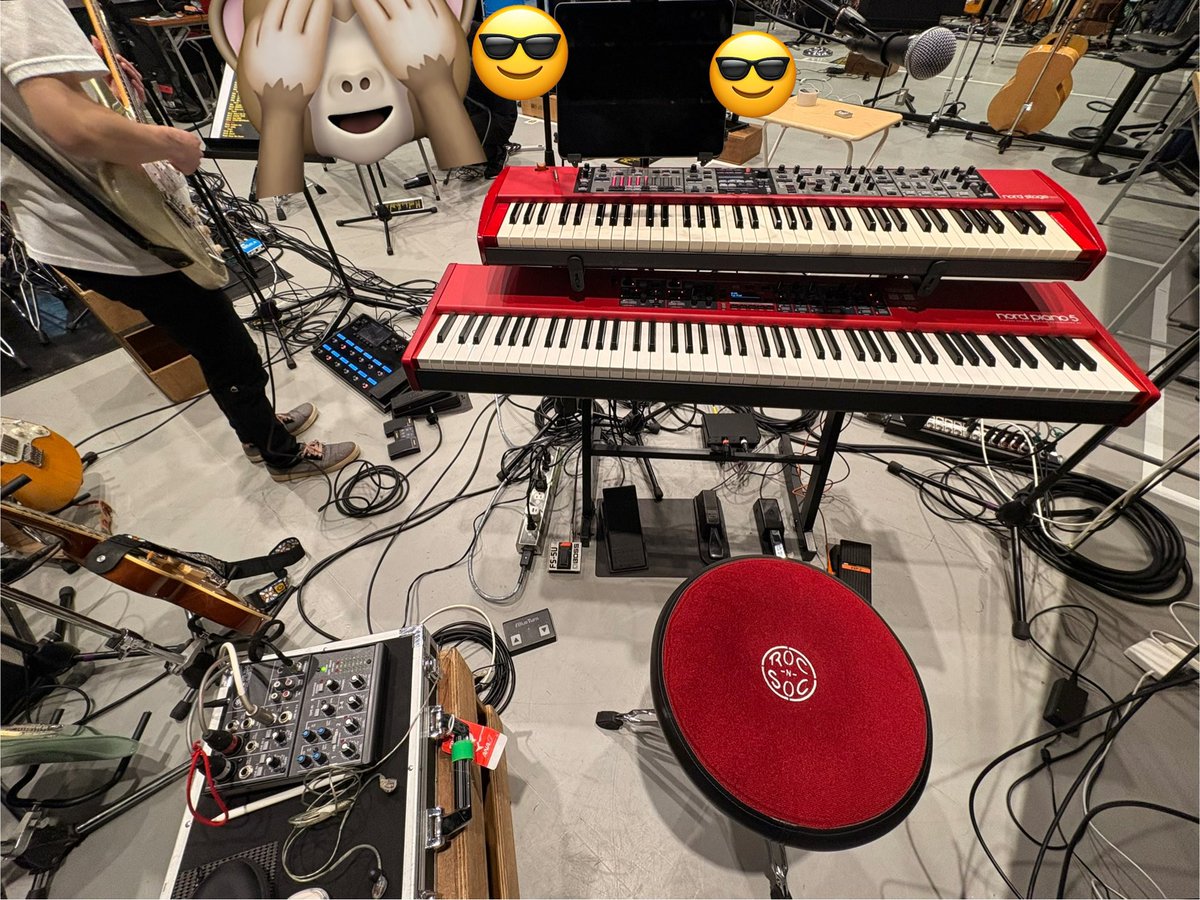 robichannelRobi's tweet photo. アコースティック、バンド編成と2日間4公演楽しく演奏させて頂きました🎹🎹 https://t.co/i6z6PbdjUB