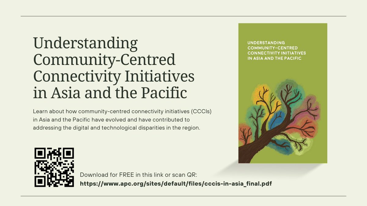 Institute for Social Entrepreneurship in Asia (@socent_asia) on Twitter photo ๐ท ๐๐ซ๐๐๐ง๐๐ก๐ ๐ก๐๐ช๐ฆ! The report, "๐๐๐๐๐ฃ๐ค๐ฅ๐๐๐๐๐๐ โ๐ ๐๐๐ฆ๐๐๐ฅ๐ช-โ๐๐๐ฅ๐ฃ๐๐ โ๐ ๐๐๐๐๐ฅ๐๐ง๐๐ฅ๐ช ๐๐๐๐ฅ๐๐๐ฅ๐๐ง๐๐ค ๐๐ ๐ธ๐ค๐๐ ๐๐๐ ๐ฅ๐๐ โ๐๐๐๐๐๐," is now available for download in this link:
apc.org/.../def.../filโฆ ๐ท ๐๐ซ๐๐๐ง๐๐ก๐ ๐ก๐๐ช๐ฆ! The report, "๐๐๐๐๐ฃ๐ค๐ฅ๐๐๐๐๐๐ โ๐ ๐๐๐ฆ๐๐๐ฅ๐ช-โ๐๐๐ฅ๐ฃ๐๐ โ๐ ๐๐๐๐๐ฅ๐๐ง๐๐ฅ๐ช ๐๐๐๐ฅ๐๐๐ฅ๐๐ง๐๐ค ๐๐ ๐ธ๐ค๐๐ ๐๐๐ ๐ฅ๐๐ โ๐๐๐๐๐๐," is now available for download in this link:
apc.org/.../def.../filโฆ