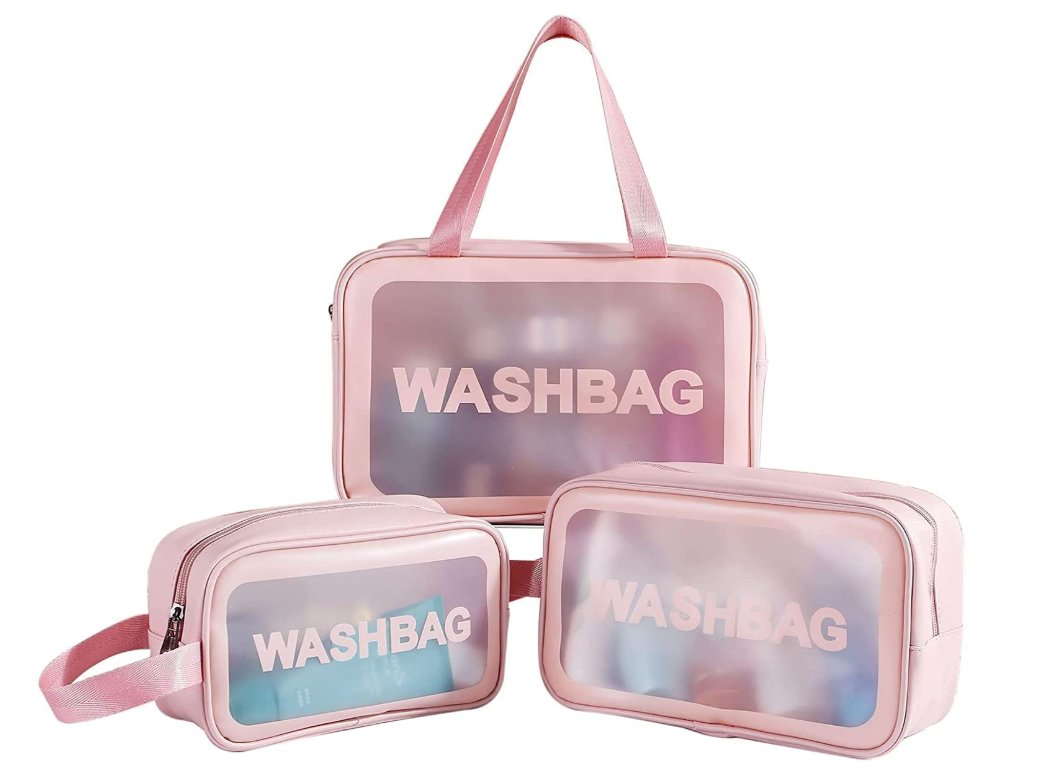 GrabOnIn's tweet image. Travel in style ✨
Grab this Clear Makeup Pouch Set – perfect for organizing your beauty must-haves 💄✈️
Just ₹299💥

Stylish, compact &amp;amp; a total steal 🔥

🛍️ Shop now - amzn.to/42YvCwA

#MakeupBag #TravelEssentials #BeautyOnTheGo #DealAlert