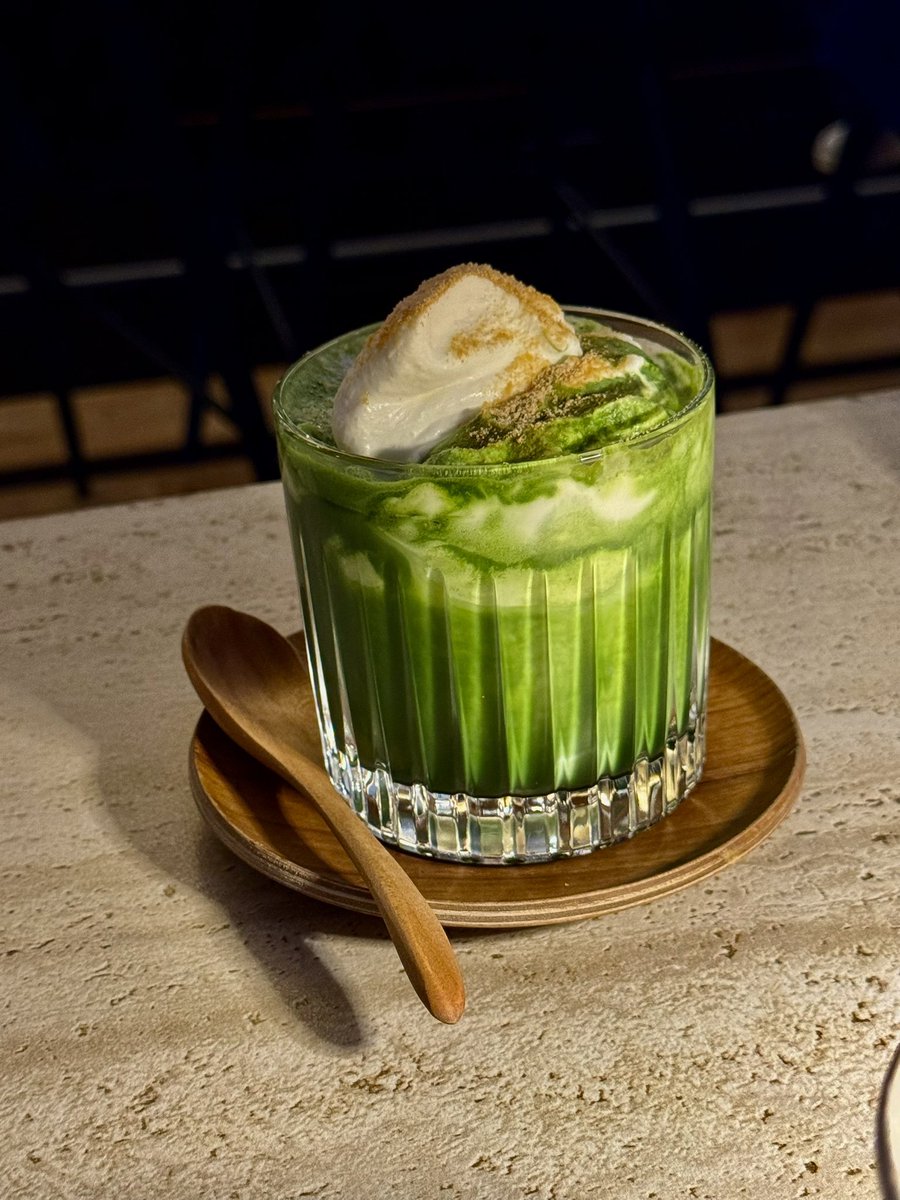 Asingh756's tweet photo. Not a fan of matcha. But this affogato was 🤌 https://t.co/2dNTMDXfpg