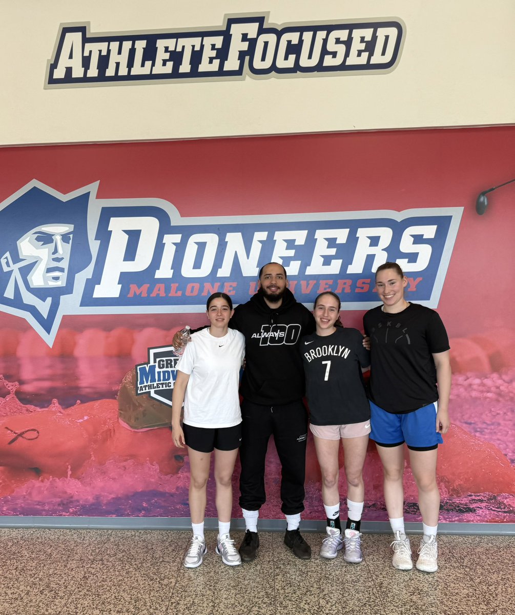 Zuess with 3 certified hoopers on their visit. #Always100 #Keepworking