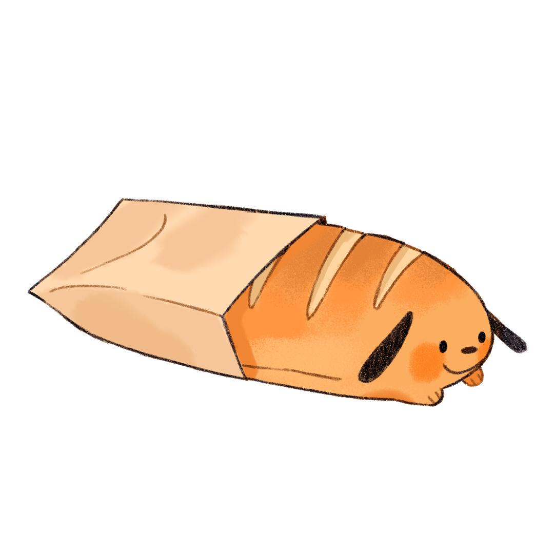 Just a little baguette pup!