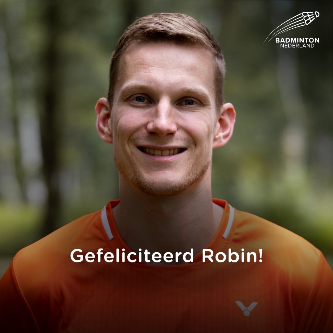 Vandaag is Robin Tabeling jarig! Gefeliciteerd Robin!🥳

#badminton #topbadminton

(📸 Yvet Buurman)