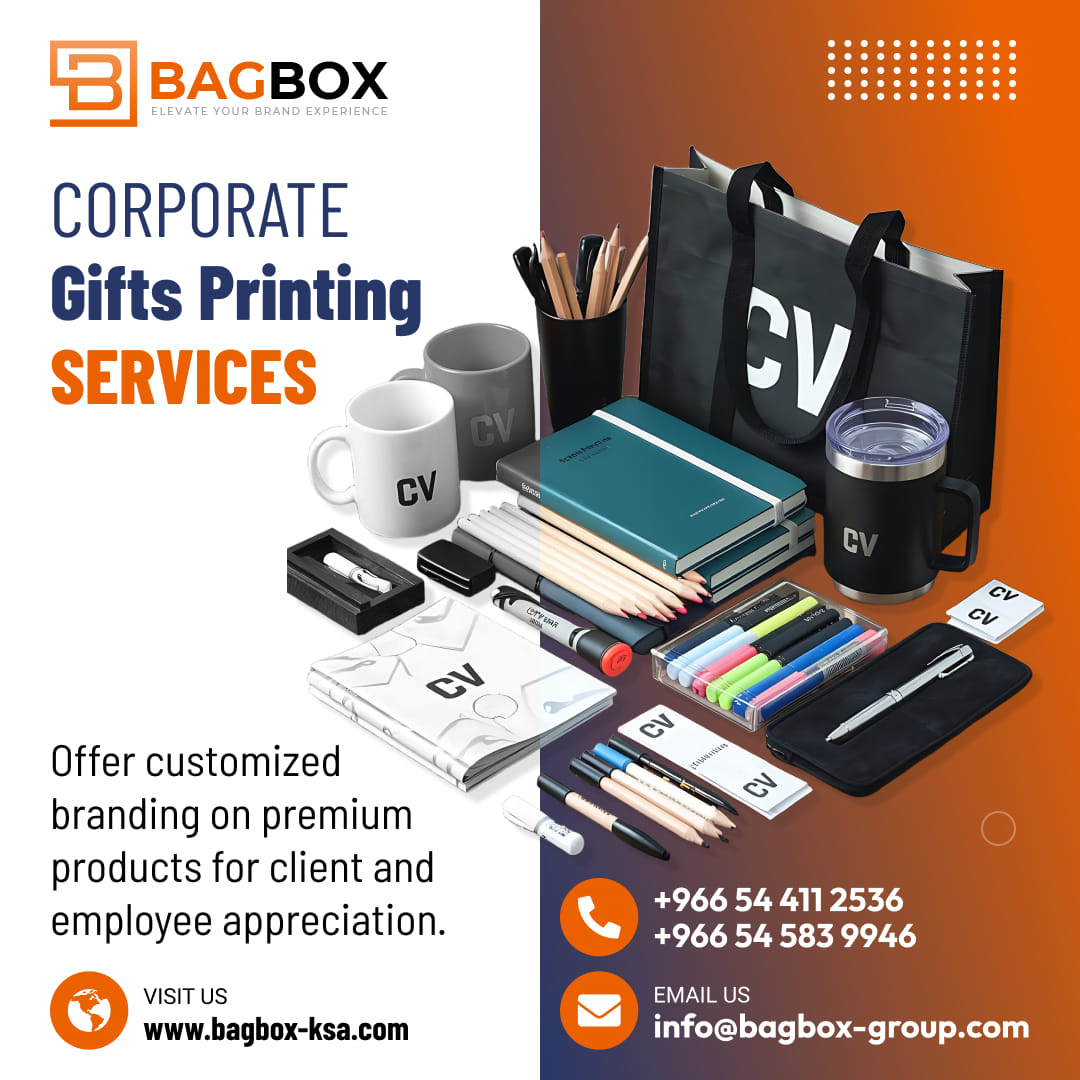 bagboxadvertise's tweet image. BagBoxKSA help you leave a lasting impression with custom-branded gifts perfect for clients, employees, and events.

bagbox-ksa.com

#CorporateGift #BrandMerchandise #CustomizedGift #BusinessBranding #PromotionalItem #BagBox #ClientAppreciation #EmployeeGifts #Printing