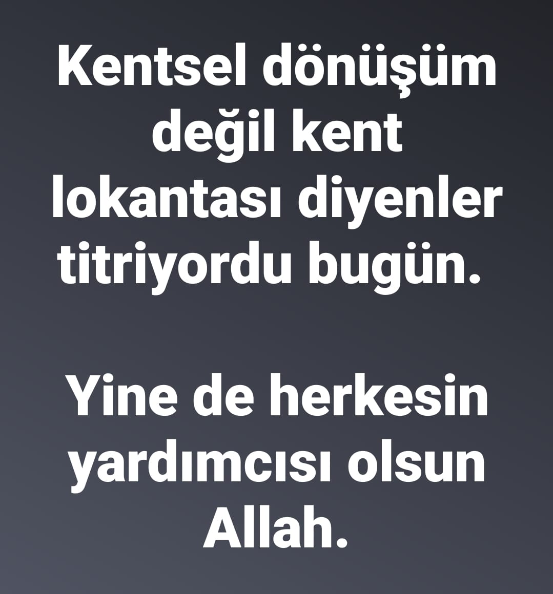 Türkiye'de hukuk Fetö'cü kaçak köpeklere hakaret edenlere tazminat ödettireceğine Kentsel Dönüşüm karşıtı gösteriler yapıp engelleyen binlerce insanın ölümüne yol açanları vatana ihanetten yargı önüne çıkarırdı ama Nerde?!😕