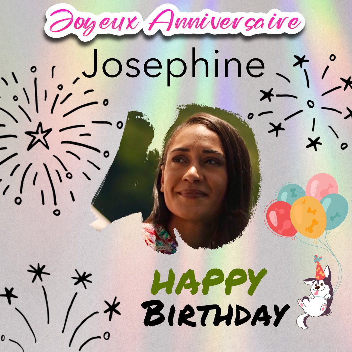 Harry The Lizard (@dipharrylizard) on Twitter photo A very happy 40th birthday to <a href="/Josie_official/">Josephine Jobert</a> a.k.a. my dear friend Florence who I miss so much. Wishing you a day as special as you are! 🥳🎂🎈🎉🎉🎉💚💚💚
#josephinejobert #florencecassell #deathinparadise #happybirthday #40thbirthday A very happy 40th birthday to <a href="/Josie_official/">Josephine Jobert</a> a.k.a. my dear friend Florence who I miss so much. Wishing you a day as special as you are! 🥳🎂🎈🎉🎉🎉💚💚💚
#josephinejobert #florencecassell #deathinparadise #happybirthday #40thbirthday
