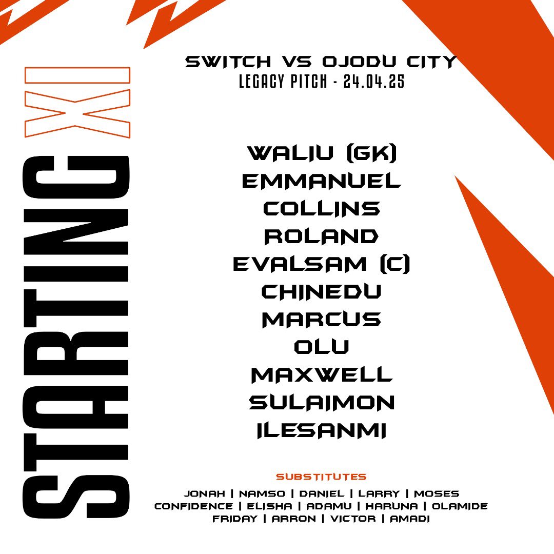 AwatownFC's tweet image. team news 🗞️
let's play for the win 👊

#SWITCHFC #nlo25