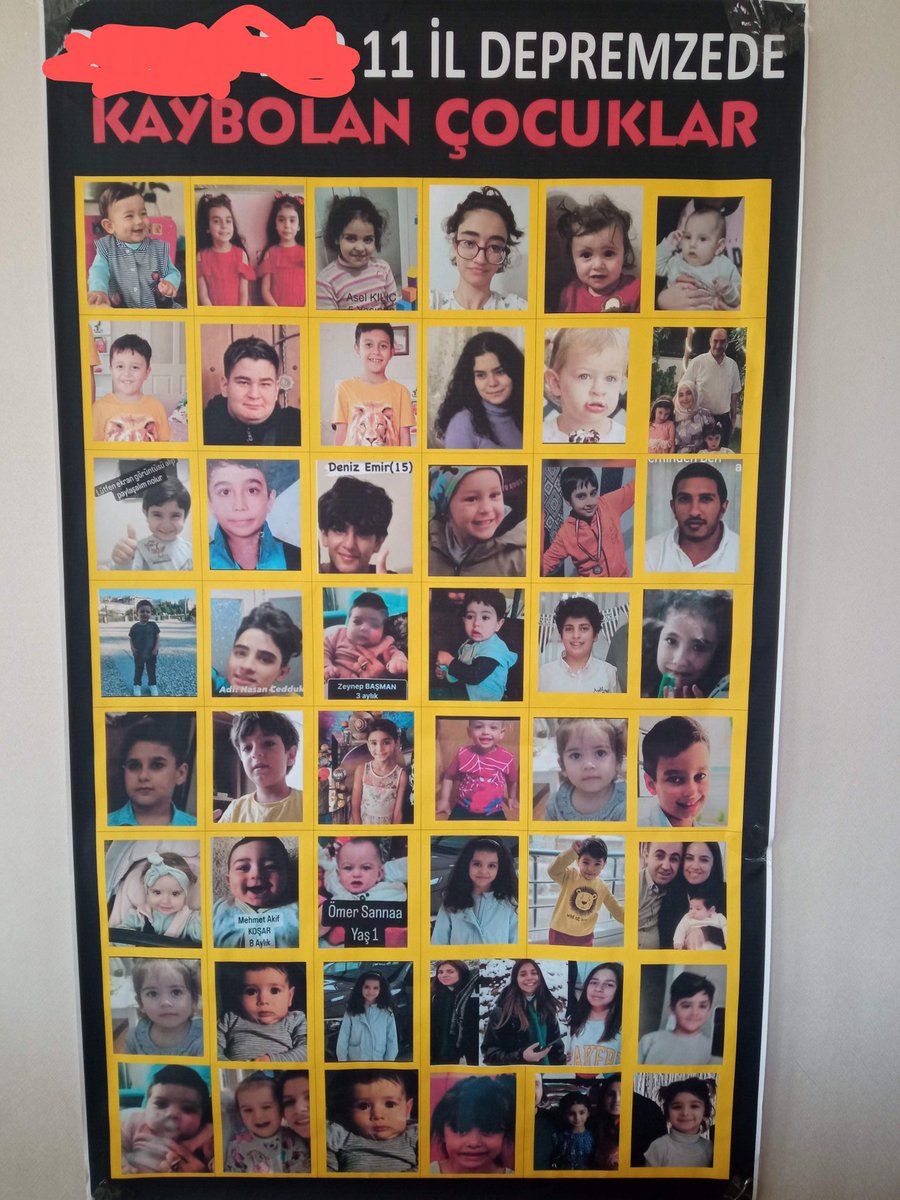 Depremde 11 ilde kayıp çocuklar 2 seneyi geçti daha bulunamadı DEPREMİ UNUTMAYI UNUTURMAYI RED EDİYORUM #HATAY