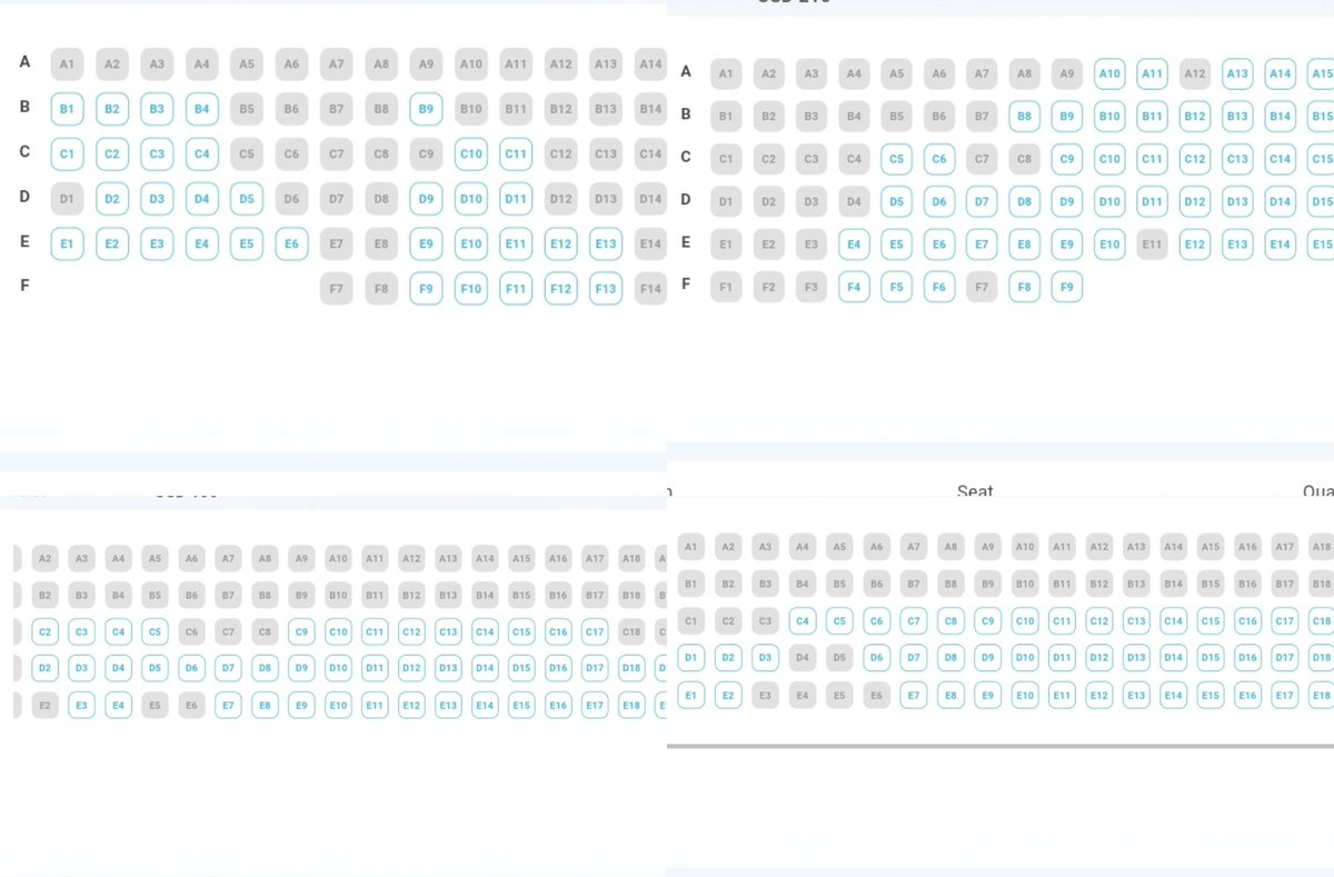 these are the seats available for Faye “Begin Again” Fanmeeting in Cambodia this April 26th. Kindly Grab yours now!🎫 

•ticketmelon.com/codexteam/faye…
#FayeBeginAgainFMinCambodia
#FayePeraya <a href="/malisorn00/">Faye Malisorn</a>