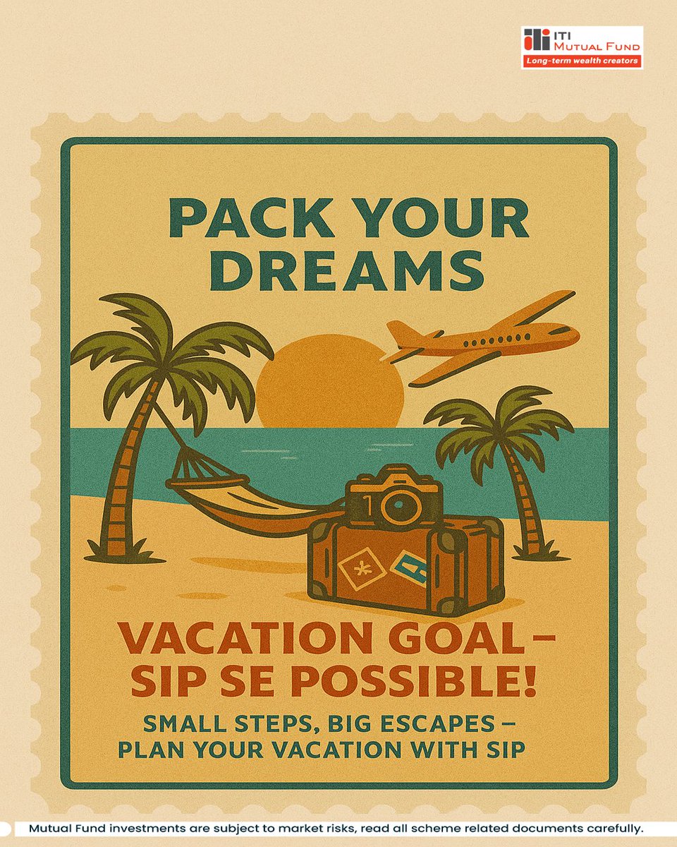 Your dream trip is closer than you think. Start planning today with the Systematic Investment Plan and take the first step towards your goals.

#Investments #MutualFunds #SIP #FinancialFreedom #InvestSmart