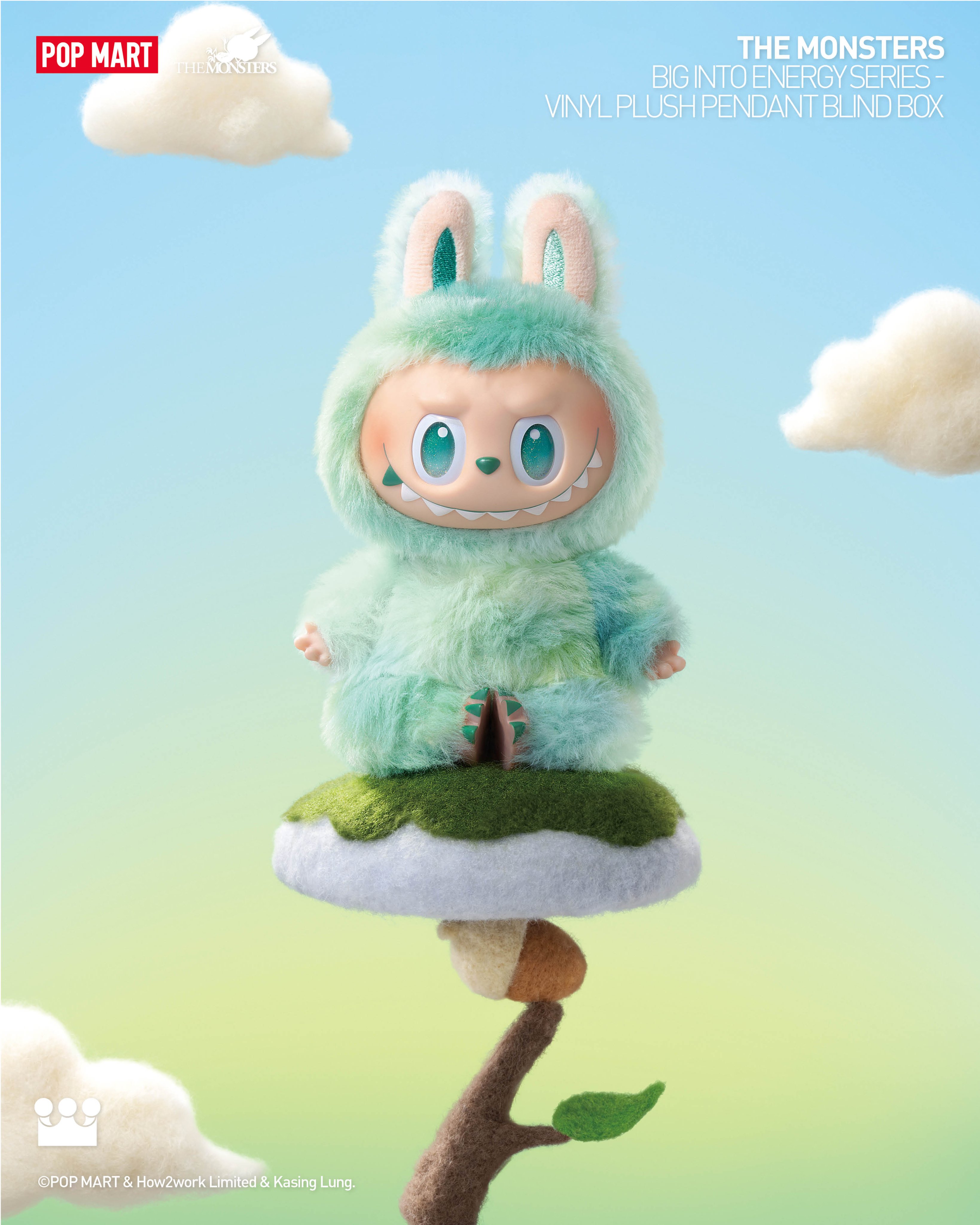 【あき】ラブブTHE MONSTERS BigintoEnergy THE MONSTERS Big into Energy シリーズ ぬいぐるみペンダント