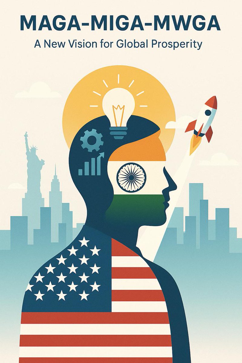 sbharg's tweet photo. I just released a visual deck on how TI Companies can drive this revolution across 6 trillion-dollar sectors.

DM me for a copy or tag others who should see this.

The world needs a new engine—and it starts with 🇺🇸 + 🇮🇳.
#MAGAMIGAMWGA https://t.co/9G9N1qa620