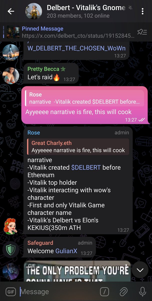 Great_Charly360's tweet photo. @JakeGagain Yo jake, i found this new gem $DELBERT narrative is insane, look this could be a big cook. Team seems goated https://t.co/1sEneyfJik