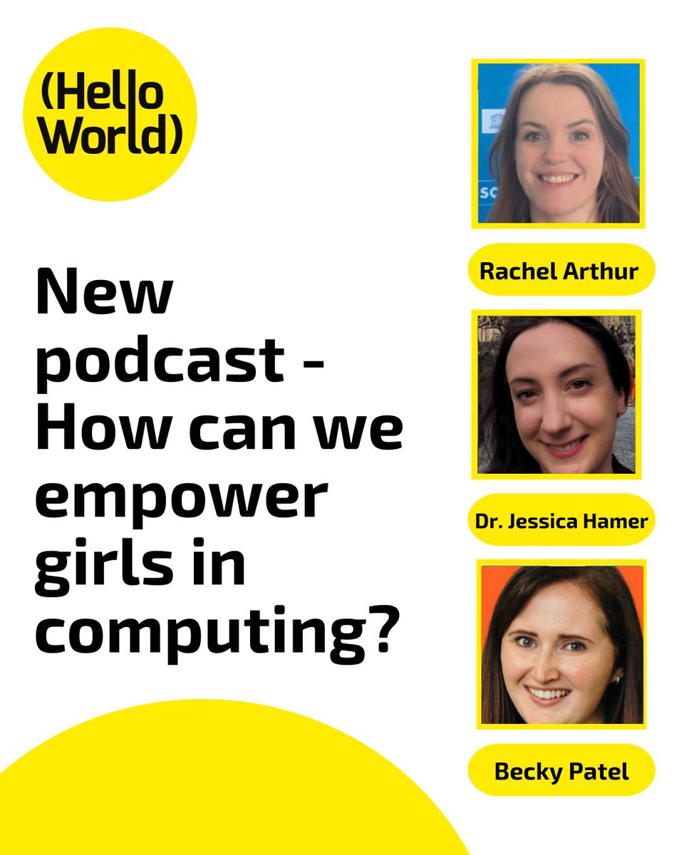 This International #GirlsInICT Day, we're highlighting how to close the gender gap in tech. 

In the latest #HelloWorldPodcast, we explore the barriers girls face in computing and share powerful strategies to overcome them.

Read more: rpf.io/blog-empowerin…

#ComputingForAll
