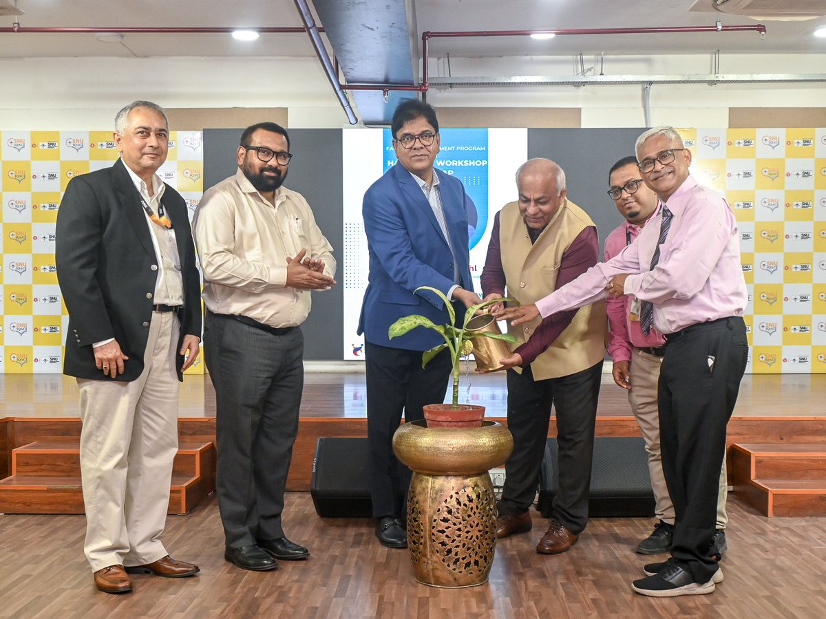 snuindia's tweet image. The ongoing FDP &amp;amp; SAP Workshop at Sister Nivedita University (SNU) is in collaboration with SAP Labs India!
Empowering educators with hands-on tech &amp;amp; innovation.
📅 Apr 21–26, 2025
#SAPWorkshop #FDP2025 #SNU #TechnoIndiaGroup #SAPLabsIndia #DigitalLearning