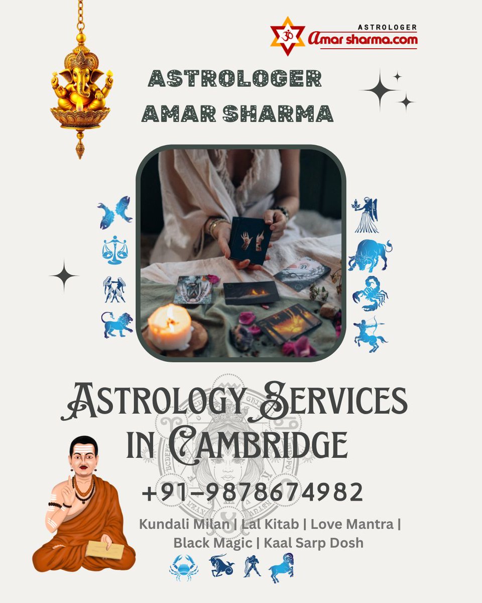 astroamarsharma's tweet image. Best Astrology Services in Cambridge
In Cambridge, UK, the well-renowned and experienced astrologer offers insightful consultations based on his deep astrological knowledge, providing highly accurate predictions. astrologeramarsharma.com/cambridge-astr…
