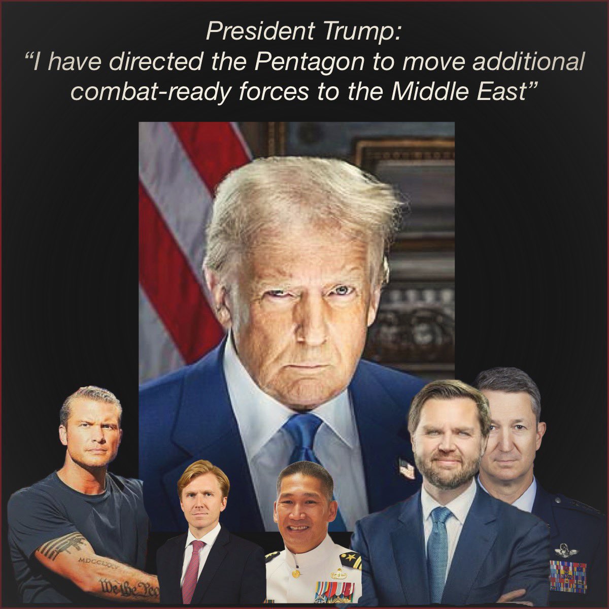 Real_K1776's tweet image. USA:
Combat Ready كافر
This isn’t posturing. This isn’t politics.
🇺🇸 Massive U.S. military reinforcements Rising tensions with the Houthis