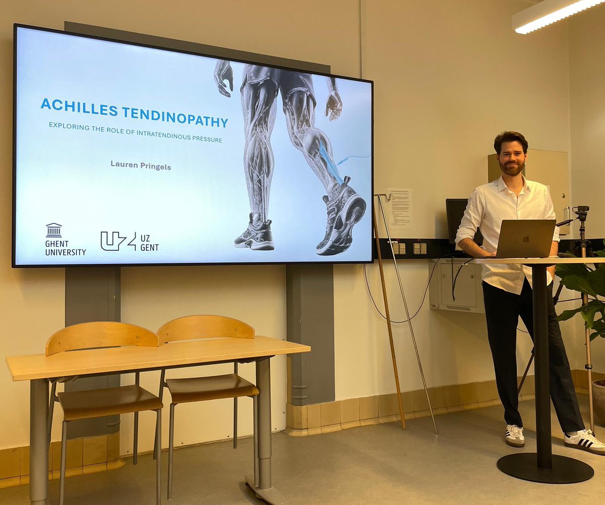 Institute of Sports Medicine Copenhagen (@ismcopenhagen) on Twitter photo This morning’s meeting is delivered by our guest clinician and researcher <a href="/LaurenPringels/">Lauren Pringels</a> who recently completed his PhD at <a href="/ResearchUGent/">Ghent University Research</a> talking about “Achilles tendinopathy - Exploring the role of intratendinous pressure” 🦵 #tendon This morning’s meeting is delivered by our guest clinician and researcher <a href="/LaurenPringels/">Lauren Pringels</a> who recently completed his PhD at <a href="/ResearchUGent/">Ghent University Research</a> talking about “Achilles tendinopathy - Exploring the role of intratendinous pressure” 🦵 #tendon