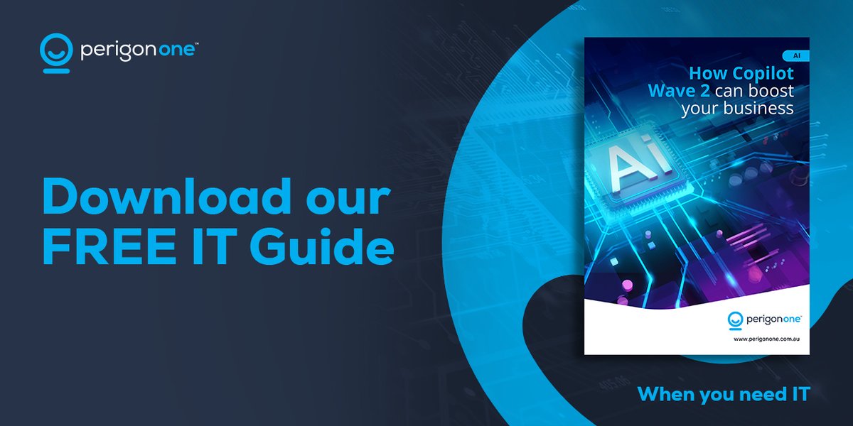 PerigonOne's tweet image. Our latest IT Guide features a powerful tool that can optimise your workflows, enhance efficiency, and fuel growth. Curious to find out? Download your copy now!

📥 bit.ly/P1ITguide

#ElevateYourBusiness #Copilot2 #ITGuide #DigitalTransformation #BusinessGrowth