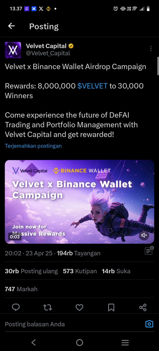 EdiSportisi's tweet photo. @Velvet_Capital Nice https://t.co/csihVgG5Qc