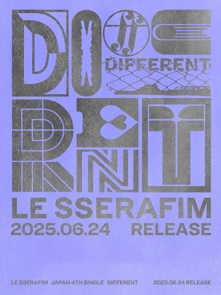 🎉 To celebrate the release of LE SSERAFIM’s 4th Japanese single, 'DIFFERENT', a special showcase event will be held in Japan!

📢 Showcase Event Details
📅: Tuesday, June 24, 2025
⏰: TBD
📍: A location in Tokyo (details to be shared with winners only)

How to Enter
A