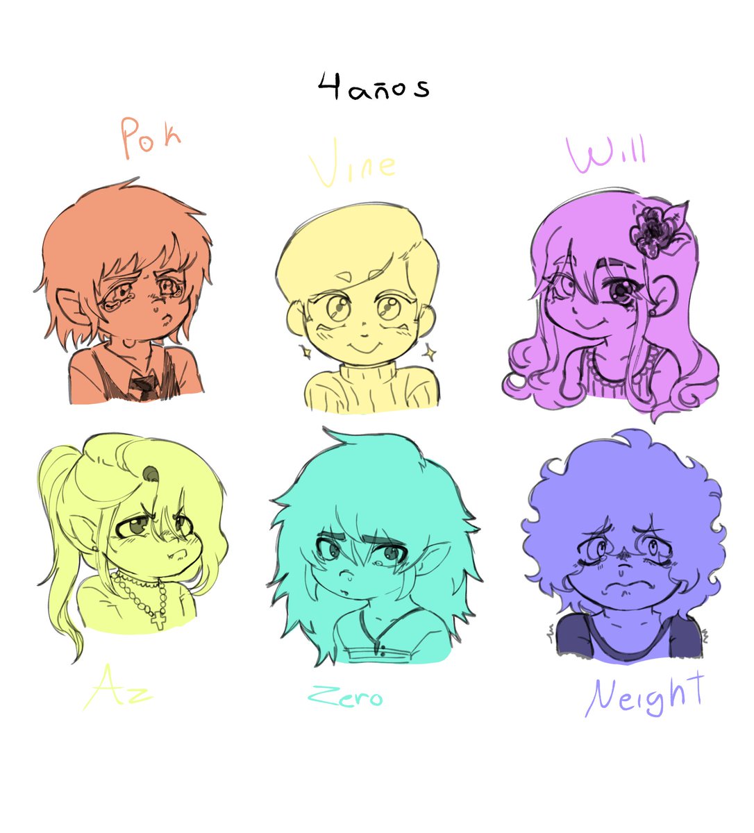 Mis ocs de pequeñitos 💛
#oc #ocart #artmoots