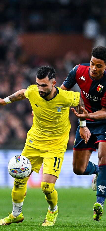 Lazio joga Bem , e Vence o Genoa na tarde de  quarta-feira dia (23) 
Sempre Lazio 🩵👊