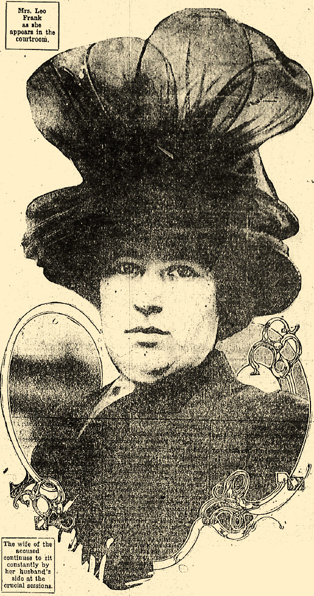 PhaganJustice's tweet image. Today in the Leo Frank Case: April 23rd, 1957
The widow of Leo Frank, Lucille Frank, died on today's date in 1957.
If you're interested in learning more about Lucille Frank, click here: leofrank.info/dramatis.../mr…
To learn more about the Leo Frank case and the murder of little…