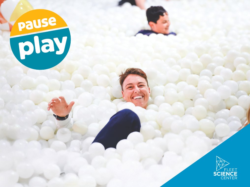 fleetscience's tweet image. Pause Play and the Ball Pool will be going on vacation after Sunday, May 4.😎 Head to the link to plan your visit and buckle up for an exciting new exhibition crawling into the Fleet on May 24. 🌿🦥✨ #PausePlay #DontMissIt bit.ly/3Ked41g