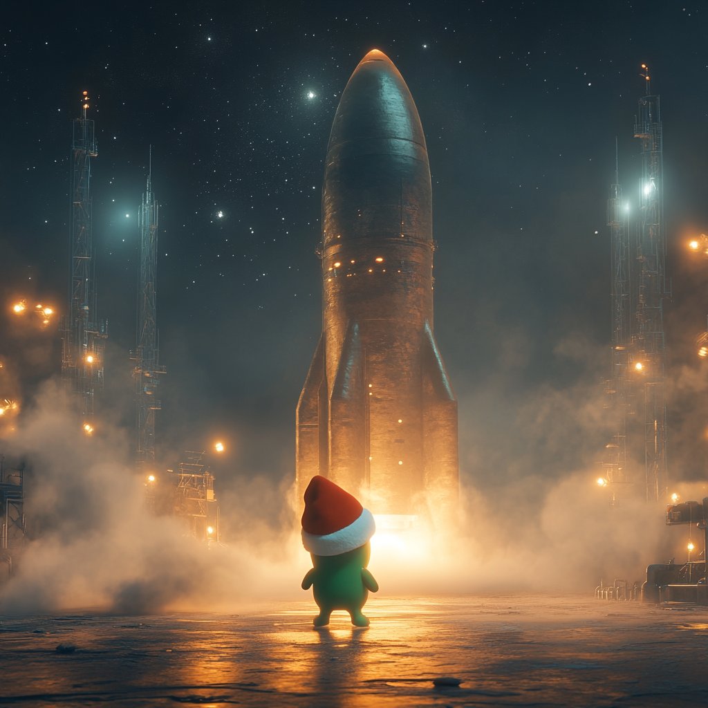 gncmeme's tweet photo. 🚀💚 Today’s Post: All Systems Ready. Silence Means GO. 👀🔥
There’s no turning back now.
The rocket stands tall. The stars are watching.
And Greenchie? He’s exactly where he needs to be. 😈🧨
🌕 The moon isn’t a dream — it’s the destination.
💥 All that’s left… is liftoff.
Will you be onboard when history breaks the silence?

👉 https://t.co/92XLgIhfzU
#Greenchie #ToTheMoon #MemeCoin #GameFi #FinalCountdown #CryptoLaunch 🚀💚