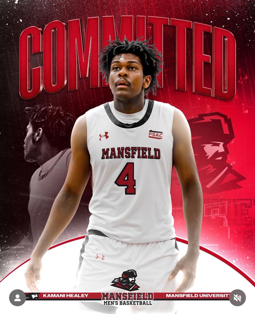 2025 G/F <a href="/Kamanihealey444/">Kamani Healey</a> has committed to <a href="/MansfieldMBB/">Mansfield Men's Basketball</a>, per his Instagram page. The 6-4 <a href="/AFSBBasketball/">AFS Boys Basketball</a> wing avg. 16.3 ppg, 6.7 rpg, 2.1 apg, 1.3 spg while shooting 45% from the field. Finished his career with 1,168 points