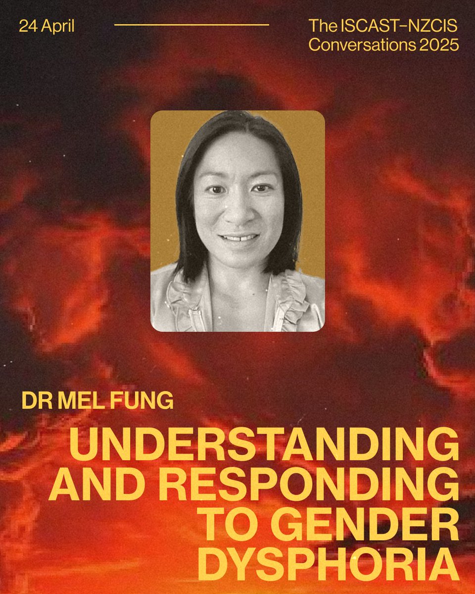 ISCAST (@iscast_oz) on Twitter photo Tonight, hear from psychologist Mel Fung as she explores gender dysphoria, its impact, and how Christians can understand and respond to it, based on her research and clinical experience.
To find out more and register: iscast.org/mentalhealth Tonight, hear from psychologist Mel Fung as she explores gender dysphoria, its impact, and how Christians can understand and respond to it, based on her research and clinical experience.
To find out more and register: iscast.org/mentalhealth