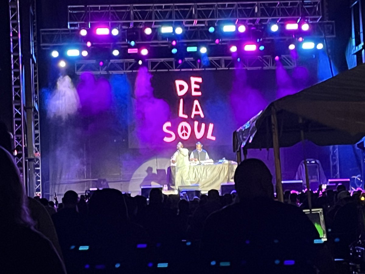 De La Soul is onstage to close out Night 1 of the Draft City Music Fest in downtown Green Bay.