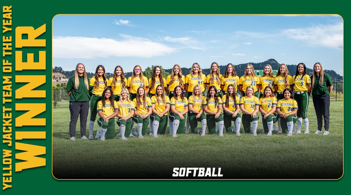 The 2024-25 Team of the Year is... <a href="/BHSUSB/">Black Hills State Softball</a>!