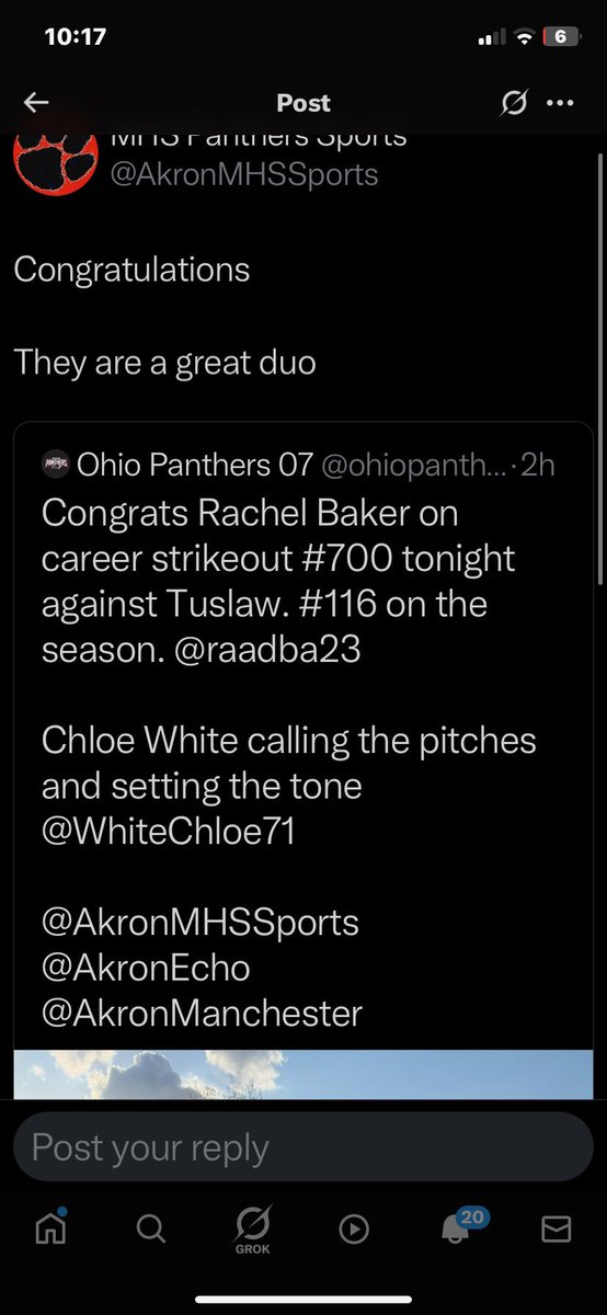 Chloe White tweet media