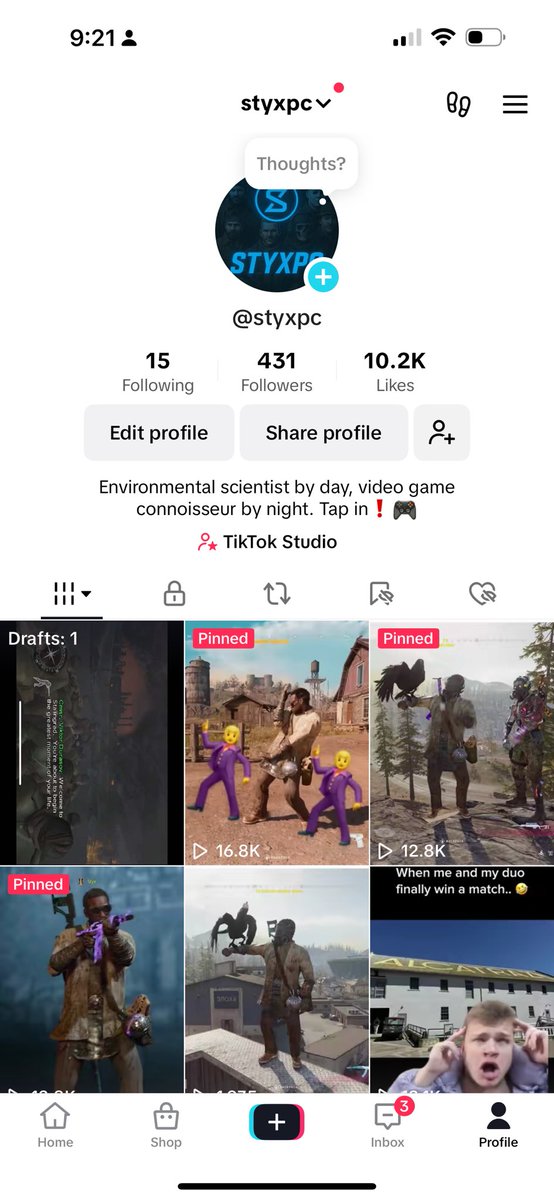 Not normally one for self-promo’s but if anyone is interested in a few game clips here n’ there then peep my Tik Tok. Love any support ✊🏻