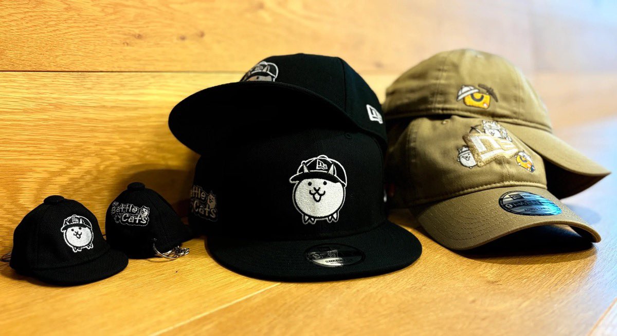 にゃんこ大戦争 x New Era キモカワ&クールな初コラボキャップが国内