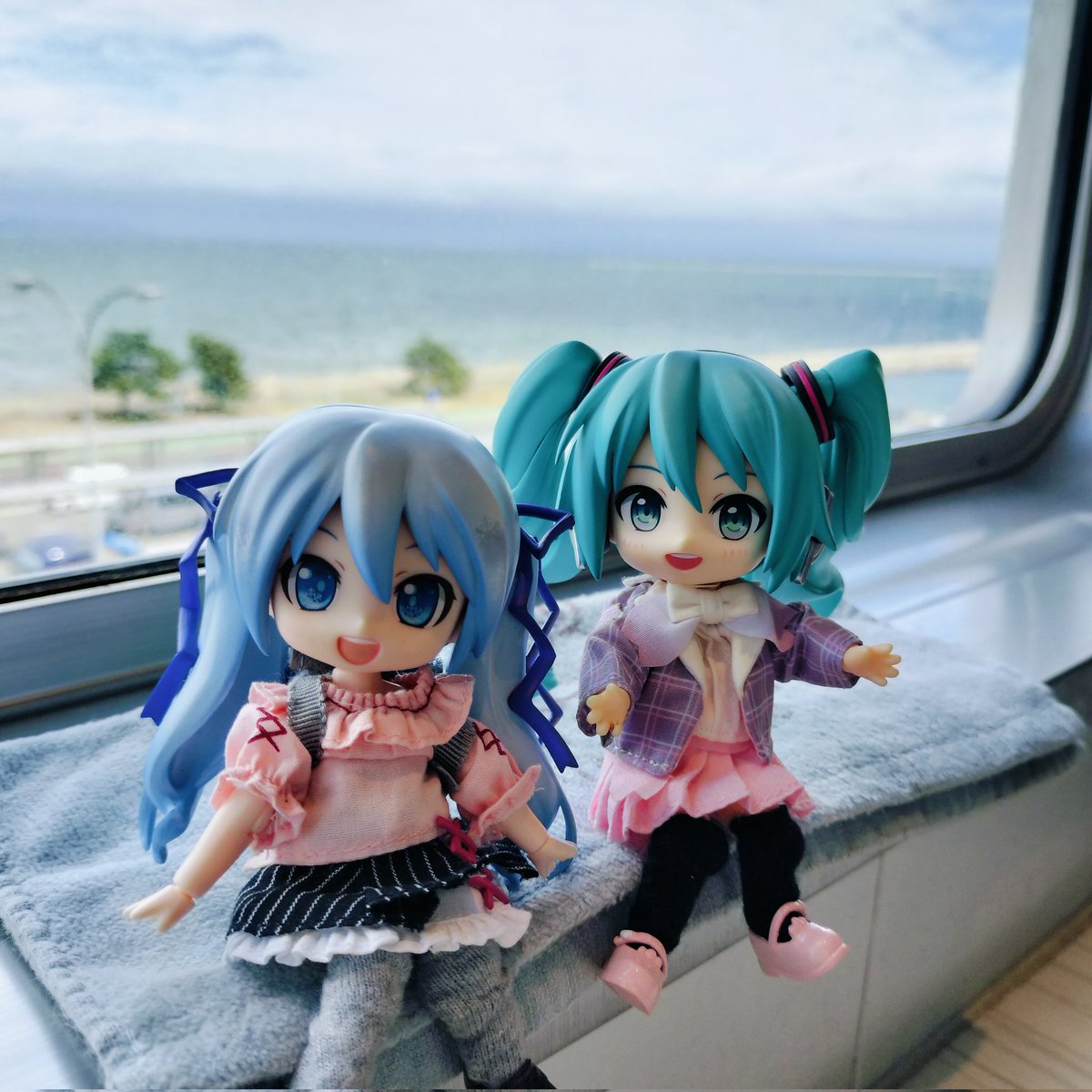 さらば本州！
目指すは北の大地北海道
そしてなまらちゃんの里帰り！！
#初音ミク 
#ねんどろいど 
#ねんどろいどどーる 
#ひろはこ 
#ねんどり 
#北海道 
#津軽海峡フェリー