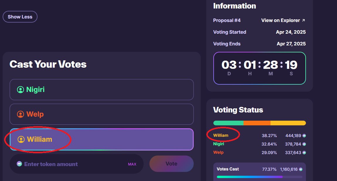 Twenty-Sui 🦭/acc (@phamhauvan103) on Twitter photo Vote for William - Sui NS council from <a href="/suivncommunity/">Sui Vietnam Community</a> support. We will bring NS back to where it started and higher.
Some NS and gifts will be given to voters from our fund after voting ends. We dont promises, we do it. For you, for us, and of course for our bag. Good day guys Vote for William - Sui NS council from <a href="/suivncommunity/">Sui Vietnam Community</a> support. We will bring NS back to where it started and higher.
Some NS and gifts will be given to voters from our fund after voting ends. We dont promises, we do it. For you, for us, and of course for our bag. Good day guys