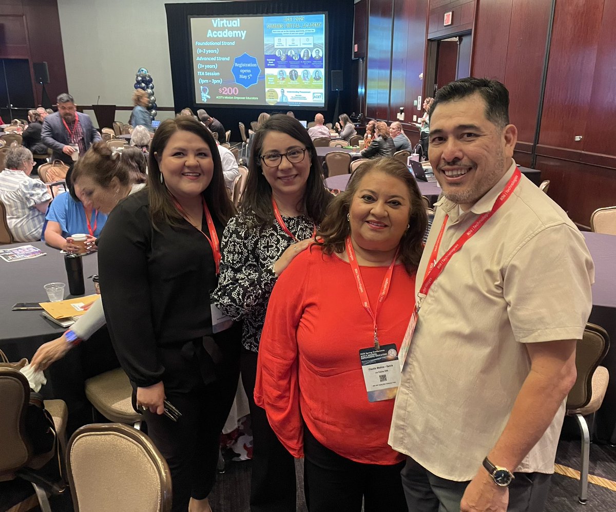 LFCISDFamEngage's tweet image. LFCISD team attending the 2025 Spring ACET Conference! Empowering Educators and Amazing Professional Development. @rosemarycleal @Nguillen89 @jmcdonough33 @LosFresnosCISD #ACET2025