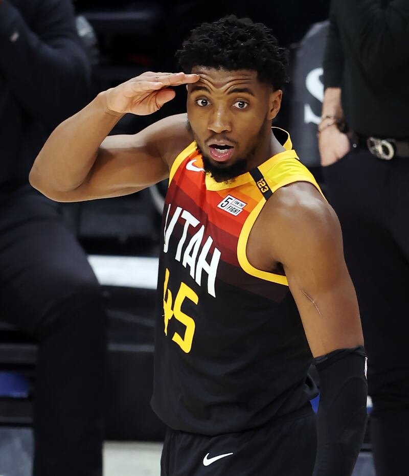 Culturehwood's tweet image. Fun fact - Donovan Mitchell is the ONLY player in NBA history to lead a team to the first seed while being their top scorer in both conferences.
He's made the playoffs every season since coming into the league 8 years ago and currently sits in the TOP 10 ALL-TIME for playoff PPG…