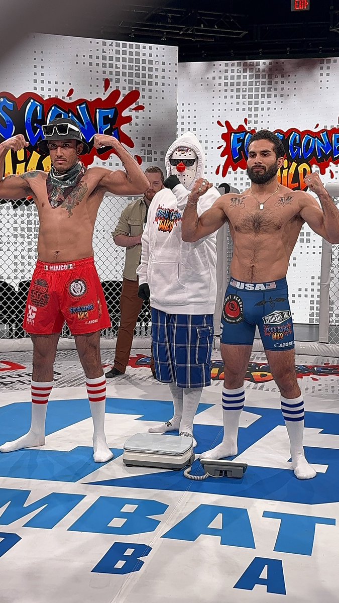 FOOS GONE WILD IS INVADING THE FIGHT WORLD! SUBSCRIBE NOW &amp; WATCH THESE FOOS CATCH THE FADE 4/24 (TJ VS. LA)  WITH LIL MR. E COMMENTATING youtube.com/live/EzK4ZluiQ…