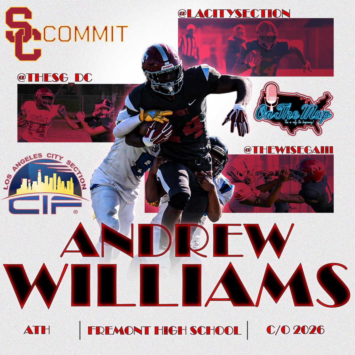 Coach Paul Robertson (@coachp1311) on Twitter photo <a href="/LACitySection/">City Section News</a> and I sat down with USC Commit <a href="/thewisegaiii/">Andrew Williams</a>. Episode airs at 7:45pm!
youtu.be/cM661HyeJV0 <a href="/LACitySection/">City Section News</a> and I sat down with USC Commit <a href="/thewisegaiii/">Andrew Williams</a>. Episode airs at 7:45pm!
youtu.be/cM661HyeJV0