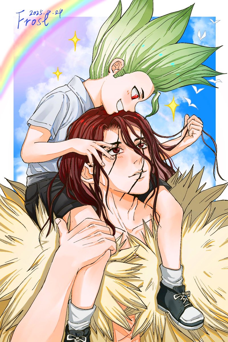 wFrostLockw's tweet image. #สึคาเซ็น #tsukasen #司千