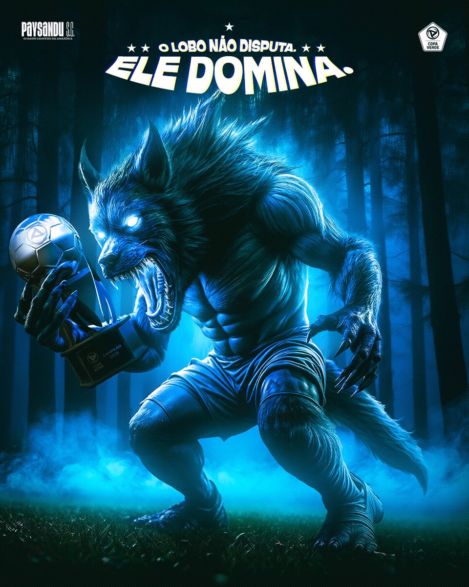 Paysandu's tweet photo. ELE NÃO DISPUTA!!! ELE DOMINAAA!!! 🐺

AUUUUUU!!!! É O LOBO MAAAAU!!!

#VamosPaysandu https://t.co/OJFJFpAnJK