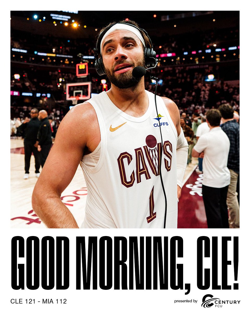 GOOOOOOOOOOOOOD MORNING, CLEVELAND.

<a href="/CenturyFederal/">Century Federal Credit Union</a> | #LetEmKnow